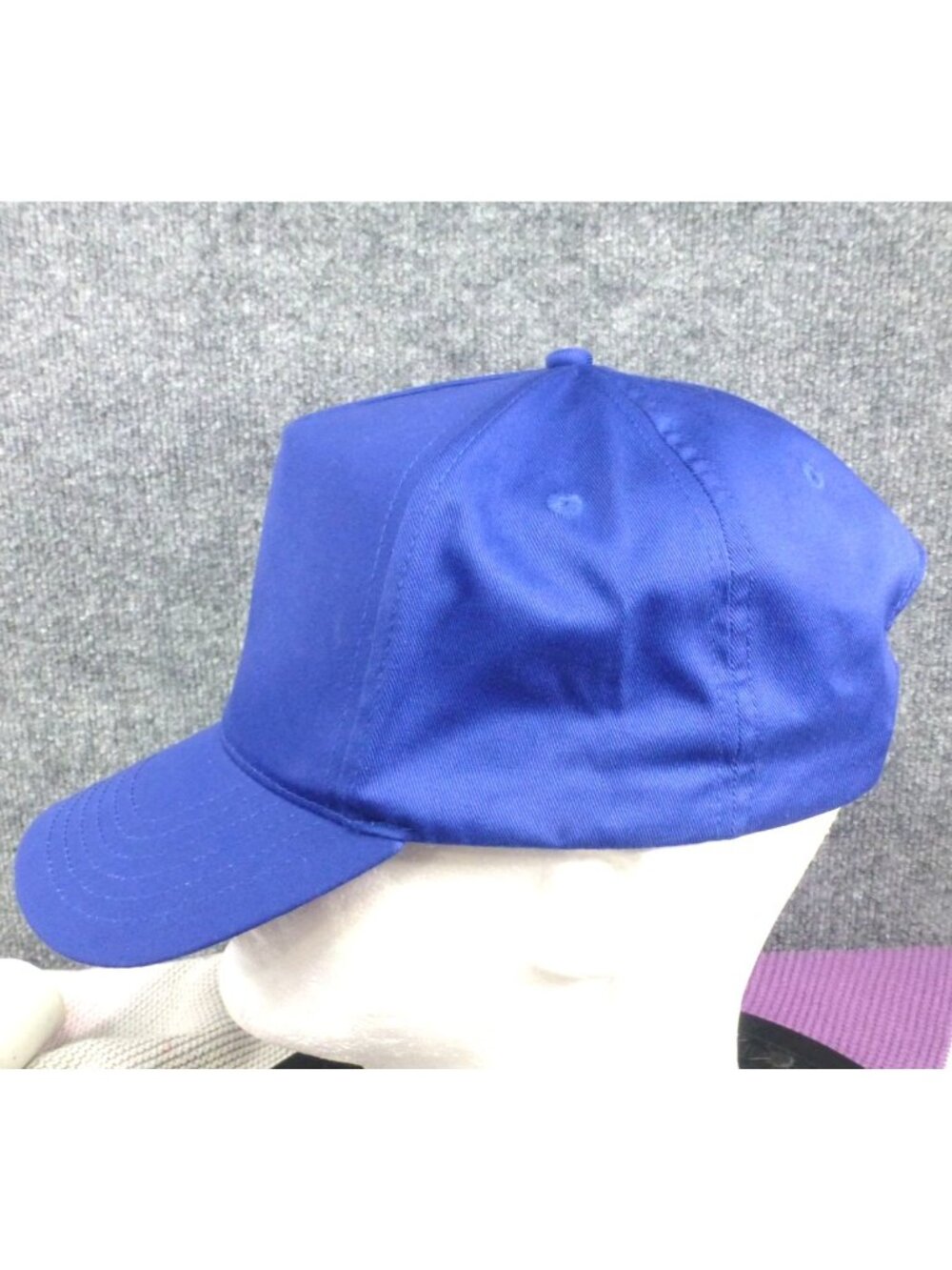 Audi Spell Out Logo Blue Adjustable Snapback Hat For Men & Women - Picture 5 of 7